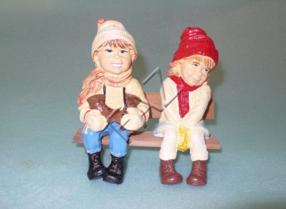 Design Jungs Figur Statue Skulptur Figuren Skulpturen Dekoration Deko b360 neu